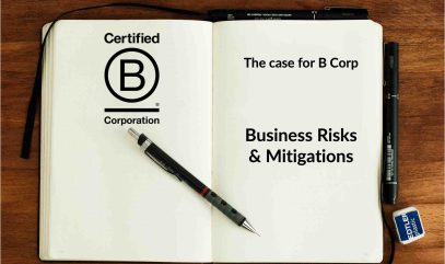 Certified B Corporation Business Case - Business Risks & Mitigations