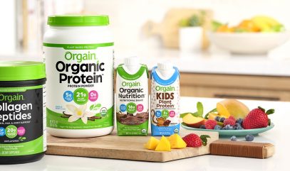 Orgain organic products for clean nutrition