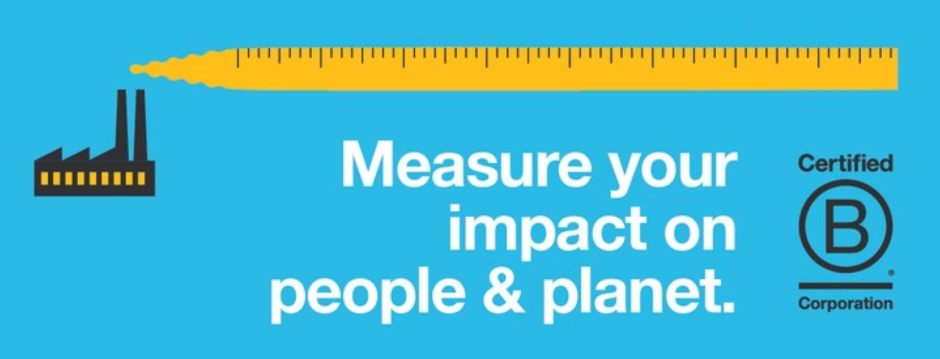 B Hive Banner Measure Your Impact on people & planet