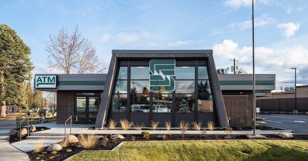 Spokane City Credit Union building in Spokane.