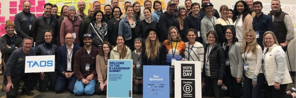 B corp leadership summit.