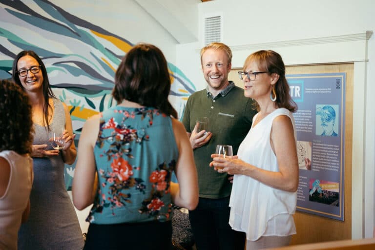 Measure Meant party people.